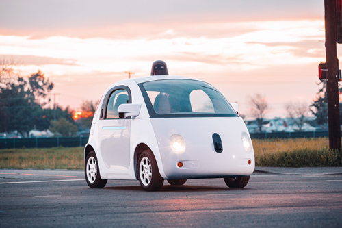 Google’s prototype self-driving car