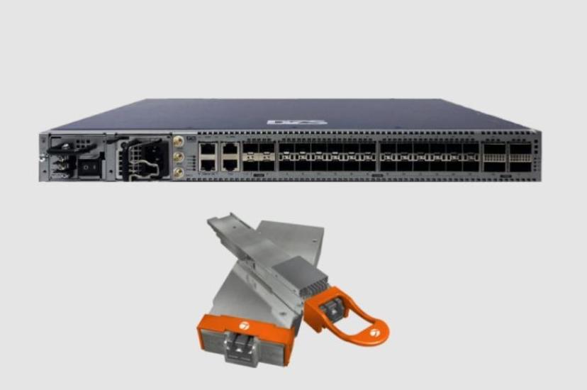 DZS and Infinera’s coherent pluggable solution combines the new DZS Saber 2200 with Infinera’s ICE-X 400G intelligent coherent pluggable (Credit: DZS and Infinera)