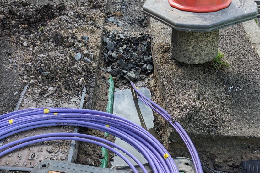 Fibre rollout