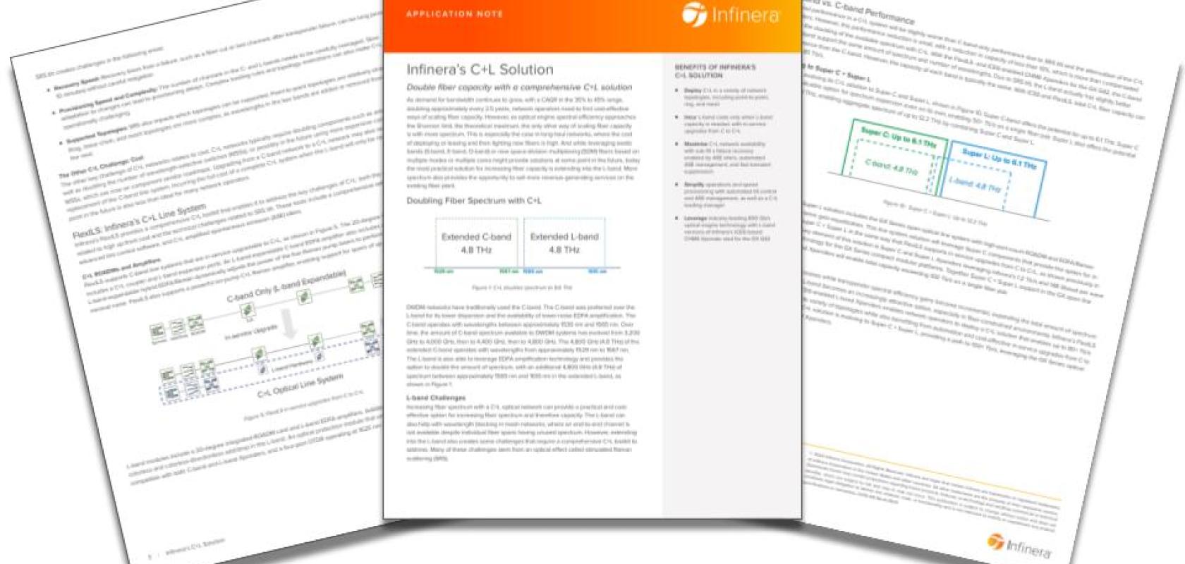 Infinera C+L solution