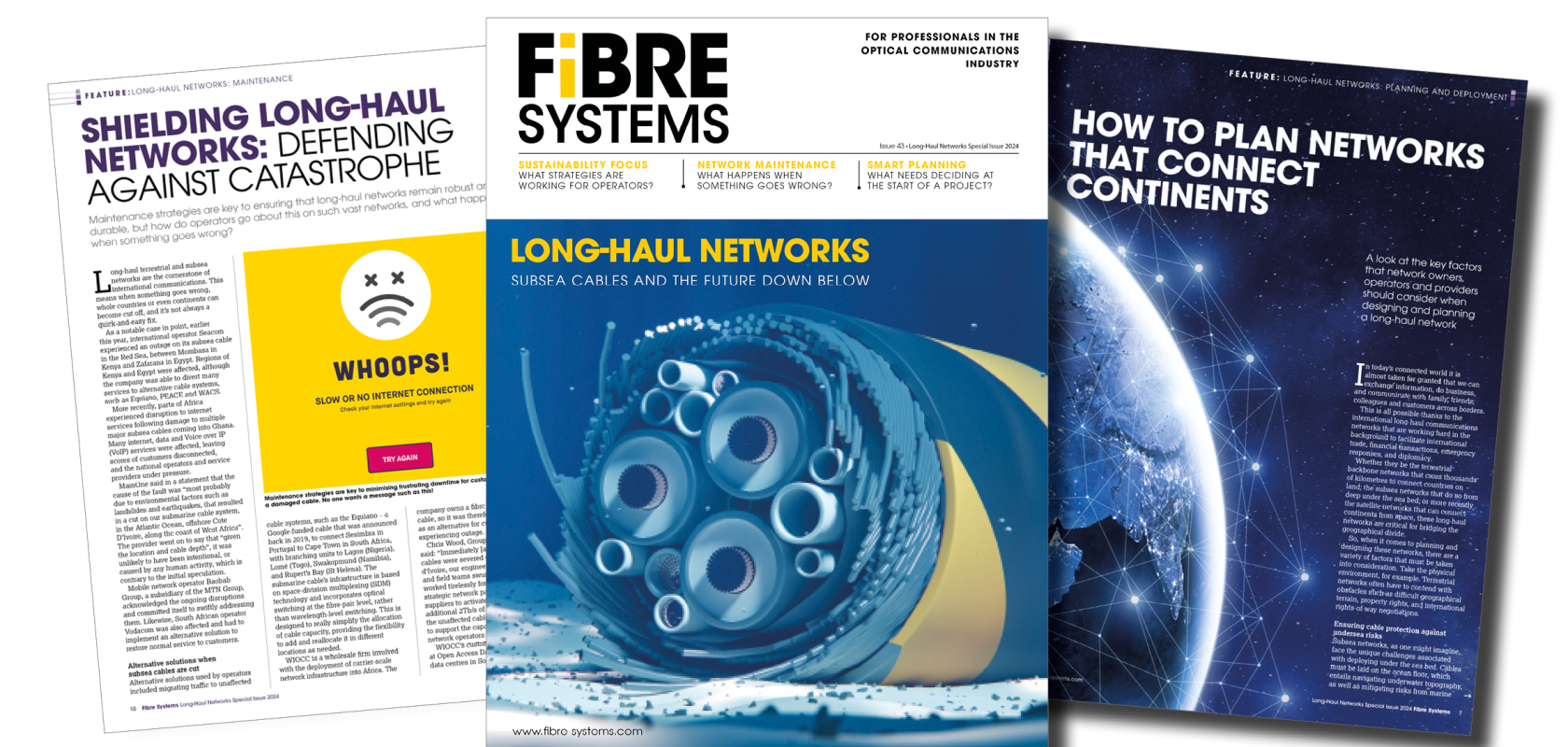 Fibre Systems Long-haul network issue 2024